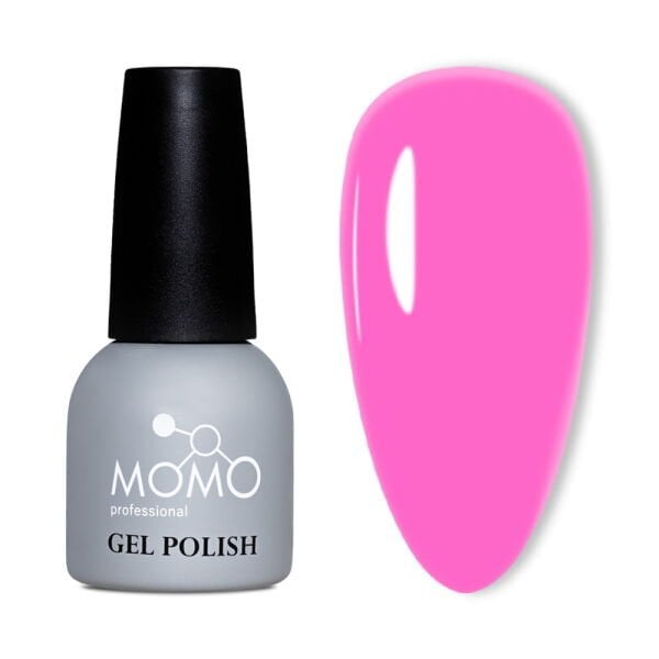 Momo Professional Klasik Seri Kalıcı Oje K044 Canlı Pembe (14ml)