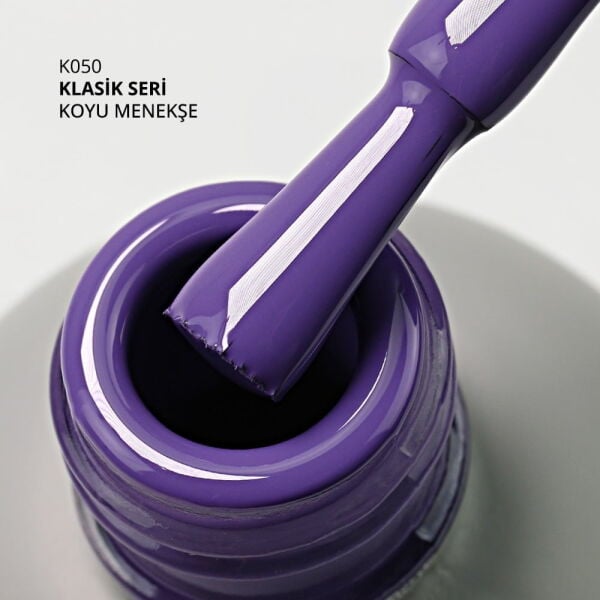 Momo Professional Klasik Seri Kalıcı Oje K050 Mor (14ml)