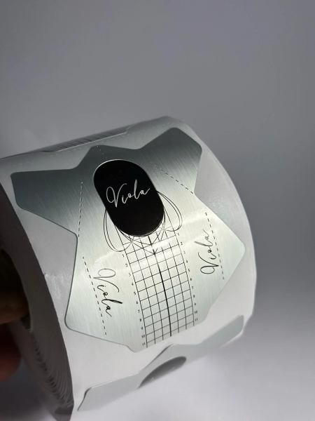 Viola Beauty Gri Protez Tırnak Şablonu 500 adet