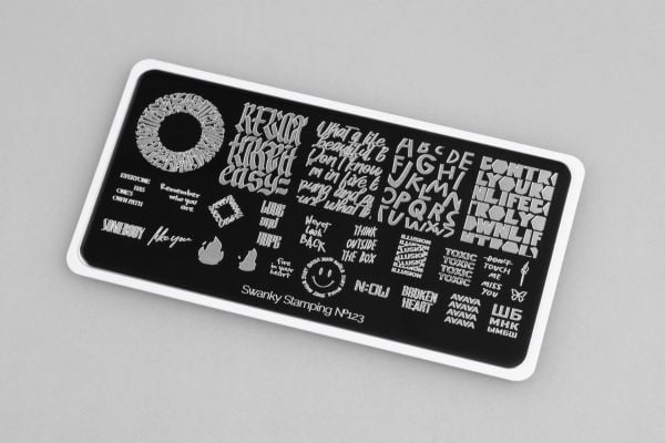 Swanky Stamping Plaka 123