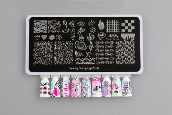 Swanky Stamping Plaka 126