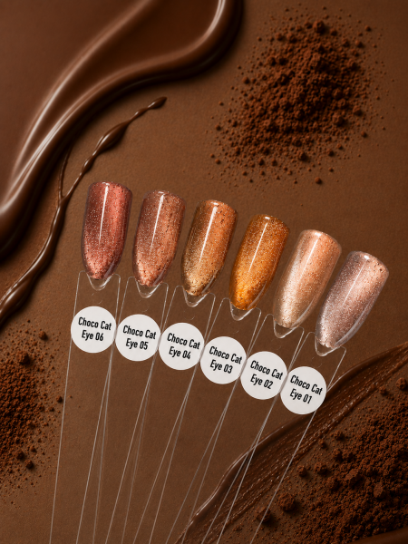 Viola Beauty Kalıcı Oje Choco Cat Eye #0002 13 ml
