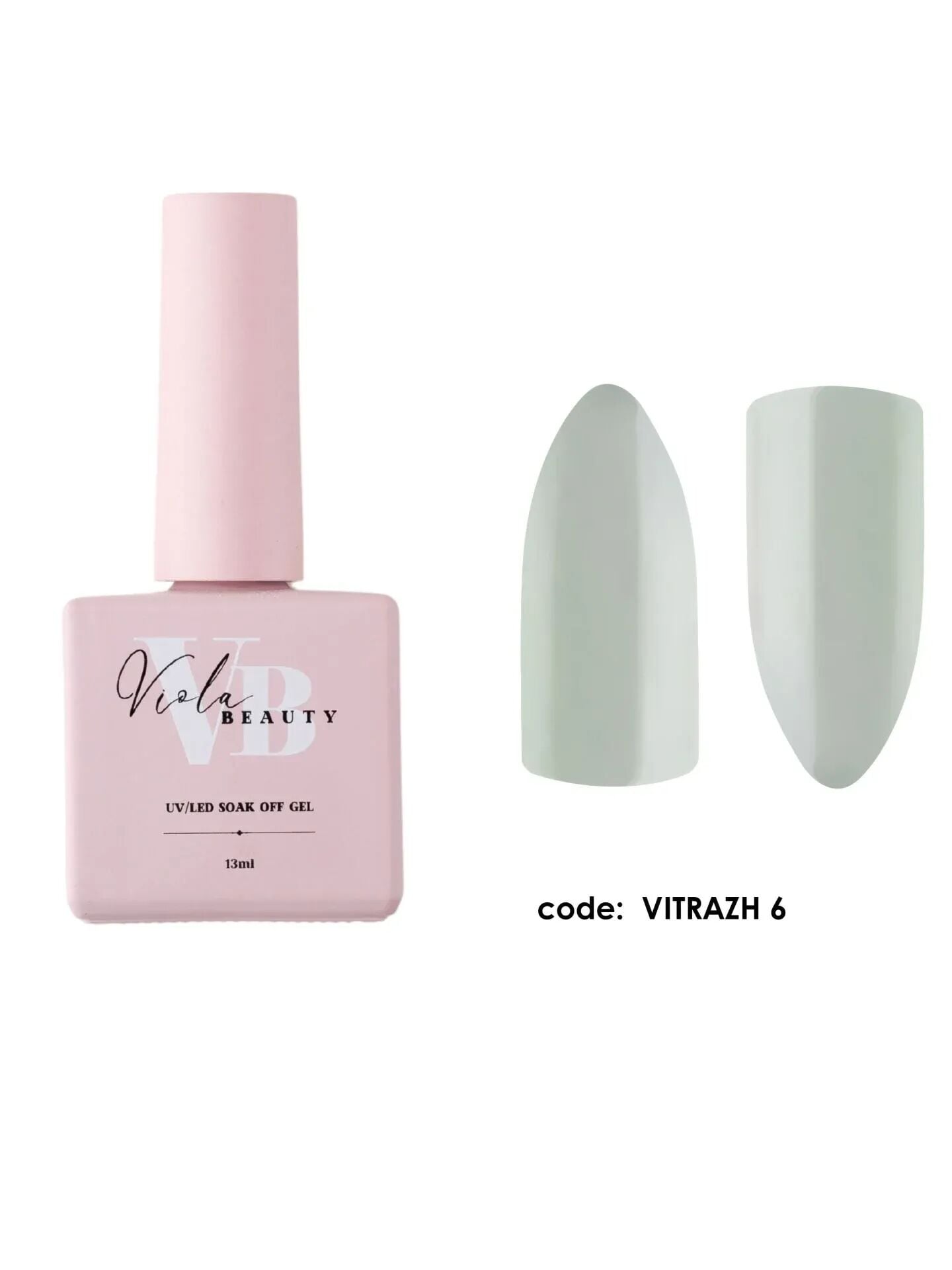 Viola Beauty Vitrazh Collection Kalıcı Oje #0006 13 ml