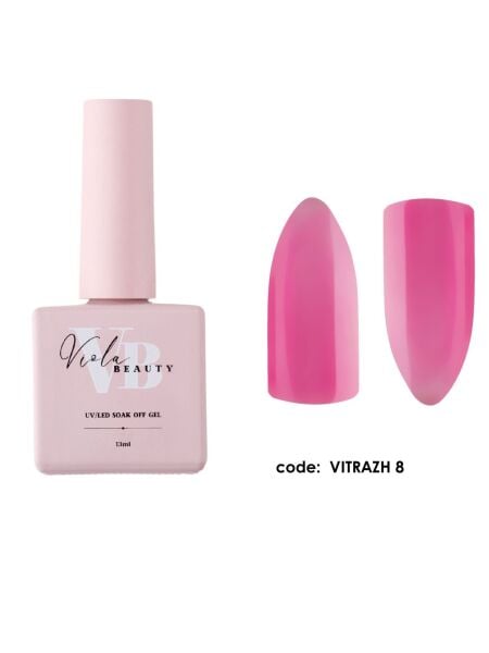 Viola Beauty Vitrazh Collection Kalıcı Oje #0008 13 ml