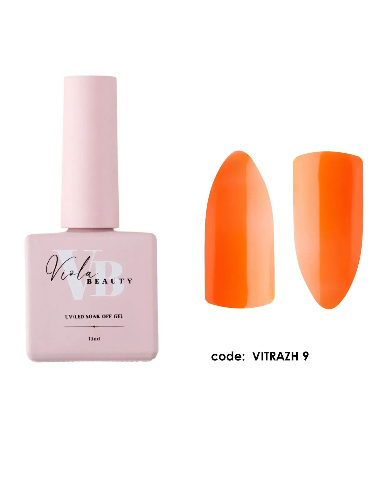 Viola Beauty Vitrazh Collection Kalıcı Oje #0009 13 ml