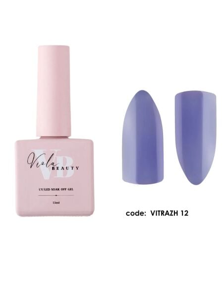 Viola Beauty Vitrazh Collection Kalıcı Oje #0012 13 ml