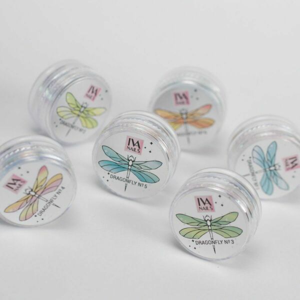 İva Nails Krom Dragonfly №3  (0.2gr)