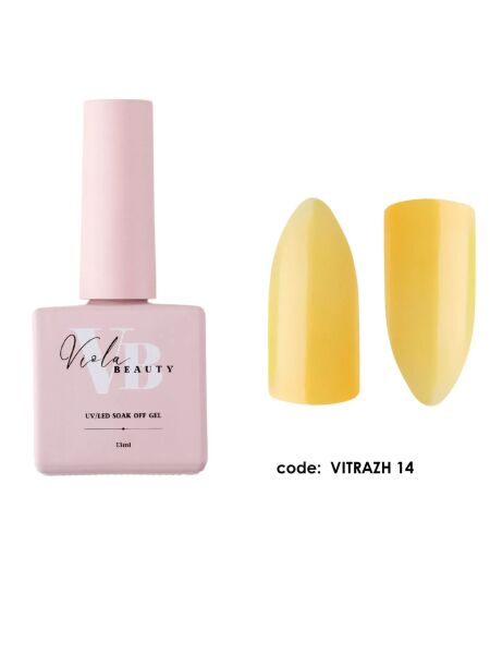 Viola Beauty Vitrazh Collection Kalıcı Oje #0014 13 ml