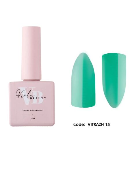 Viola Beauty Vitrazh Collection Kalıcı Oje #0015 13 ml