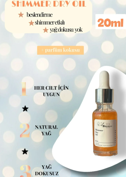 Viola Beauty Kuru Yağ #Perfume 20ML-Shimmer Dry Oil