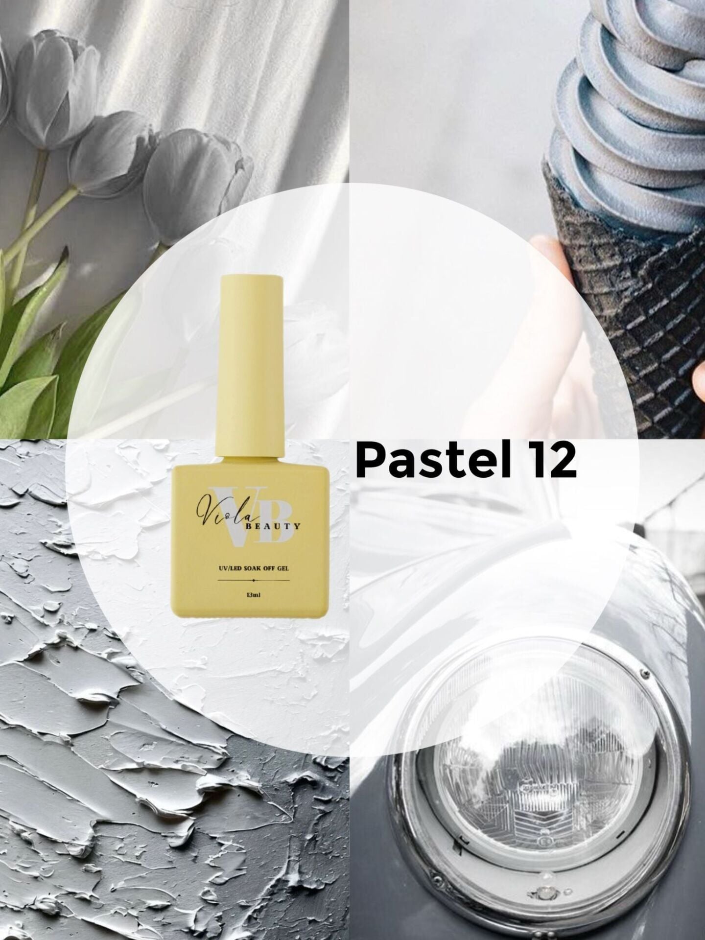 Viola Beauty Kalıcı Oje Pastel #0012 13 ml