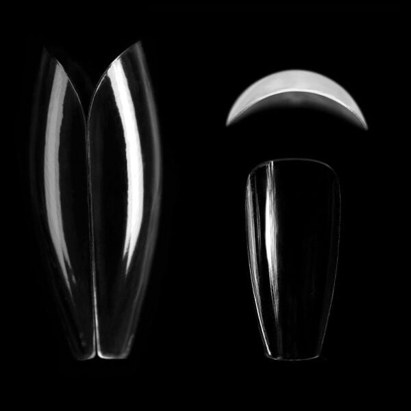 Momo Professional Tırnak Soft Gel Tips, Yeni Nesil Jel Tips, 500 Ad. (Balerin)