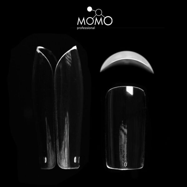 Momo Professional Tırnak Soft Gel Tips, Yeni Nesil Jel Tips, 500 Ad. (Küt)