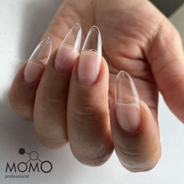 Momo Professional Soft Gel Tips, Yeni Nesil Jel Tips, Badem No:01, Tek Boy 50’li Yedek Paket