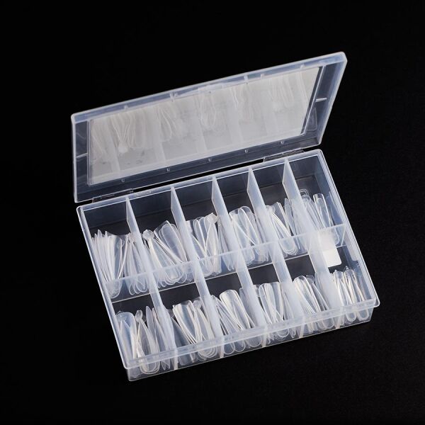 Momo Professional Protez Tırnak İçin Üst Form, Almond, 120 Adet