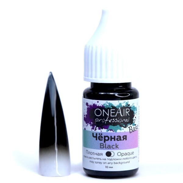 Oneair Airbrush Ombre Boyası Black (10ml)