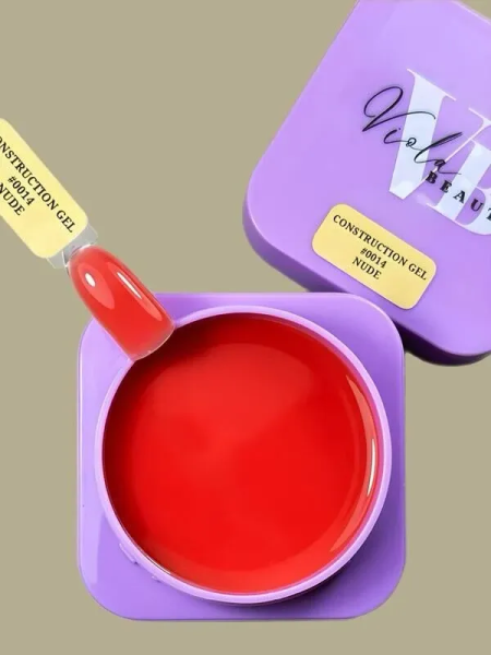 Viola Beauty Construction Gel Nude #0014 - Orta Akışkan Builder Jel 30 ml
