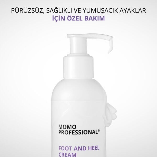Momo Professional Ayak ve Topuk Kremi %10 Üreli, Biberiye Özlü, Yoğun Nemlendirici Bakım Kremi, 250 ml