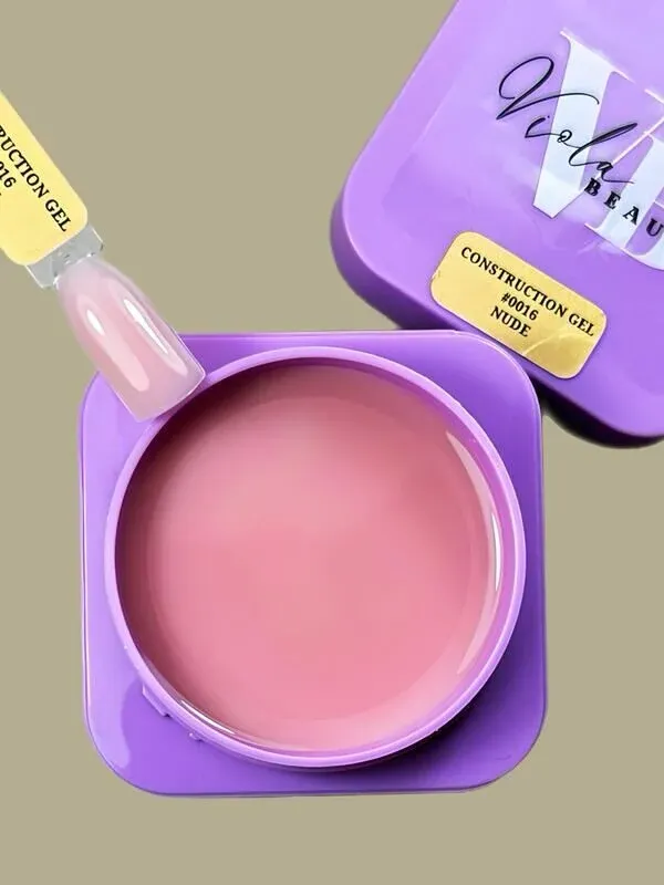 Viola Beauty Construction Gel Nude #0016 - Orta Akışkan Builder Jel 30 ml
