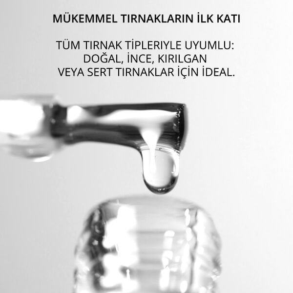Momo Professional Base Coat Kalıcı Oje İçin, 9 ml