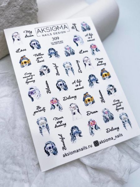 Aksioma Su Transferi Sticker 309