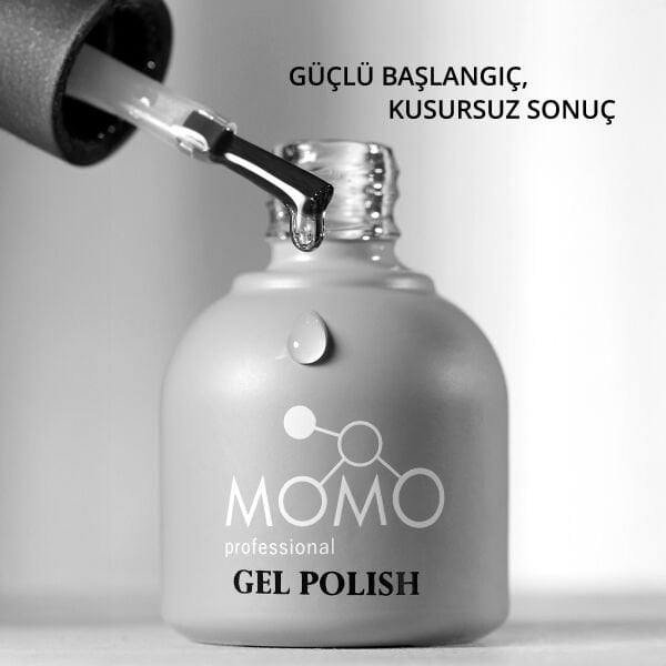 Momo Professional Base Coat Kalıcı Oje İçin, 14 ml
