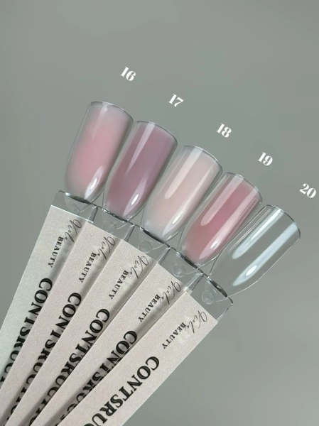 Viola Beauty Construction Gel Nude #0020 - Orta Akışkan Builder Jel Şeffaf 30 ml