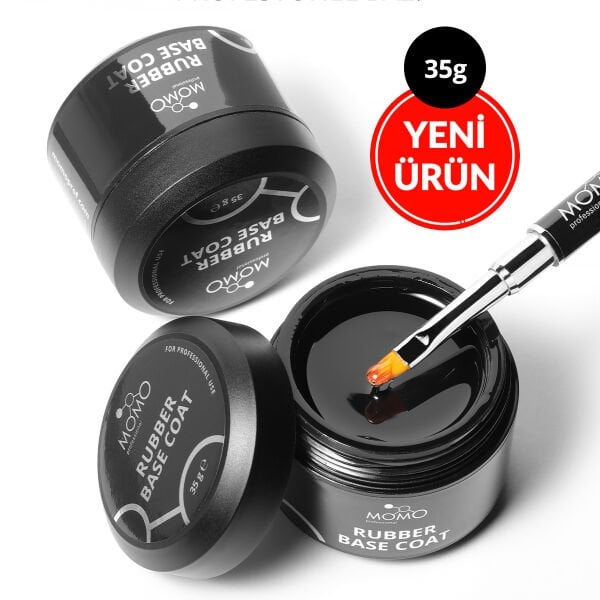 Momo Professional Kalıcı Oje İçin Rubber Base Coat 35 GR