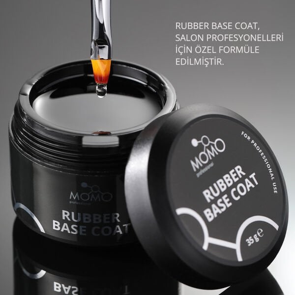 Momo Professional Kalıcı Oje İçin Rubber Base Coat 35 GR