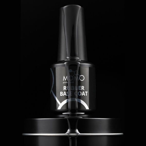 Momo Professional Kalıcı Oje İçin Rubber Base Coat, Nano Fırçalı, 20 ml