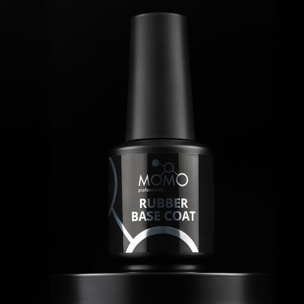 Momo Professional Kalıcı Oje İçin Rubber Base Coat, Nano Fırçalı, 20 ml