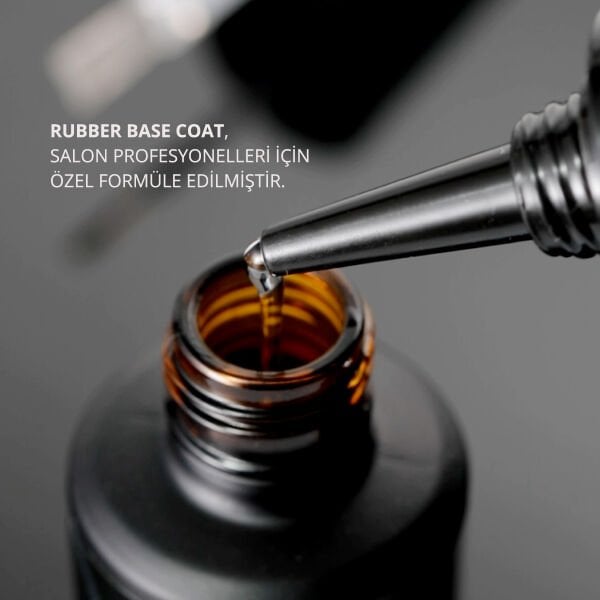 Momo Professional Kalıcı Oje İçin Rubber Base Coat 100 ml – REFILL ŞİŞE
