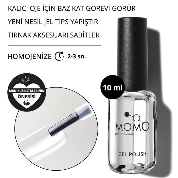 Momo Professional Base Coat 4 in 1, 10 ml