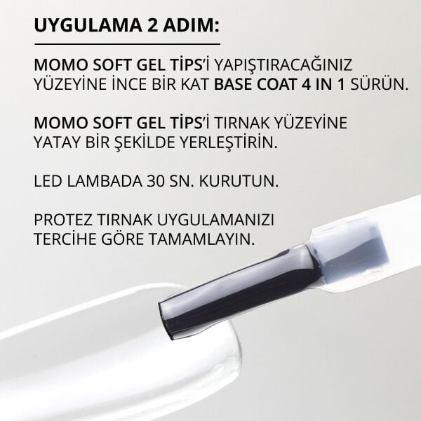 Momo Professional Base Coat 4 in 1, 10 ml