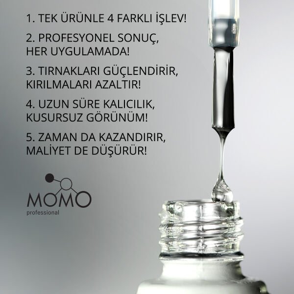 Momo Professional Base Coat 4 in 1, 10 ml