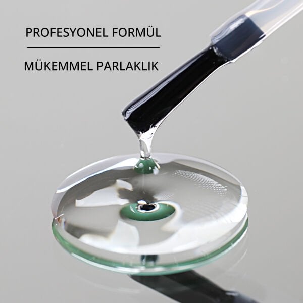 Momo Professional Top Coat, Yapışkansız, 9 ml