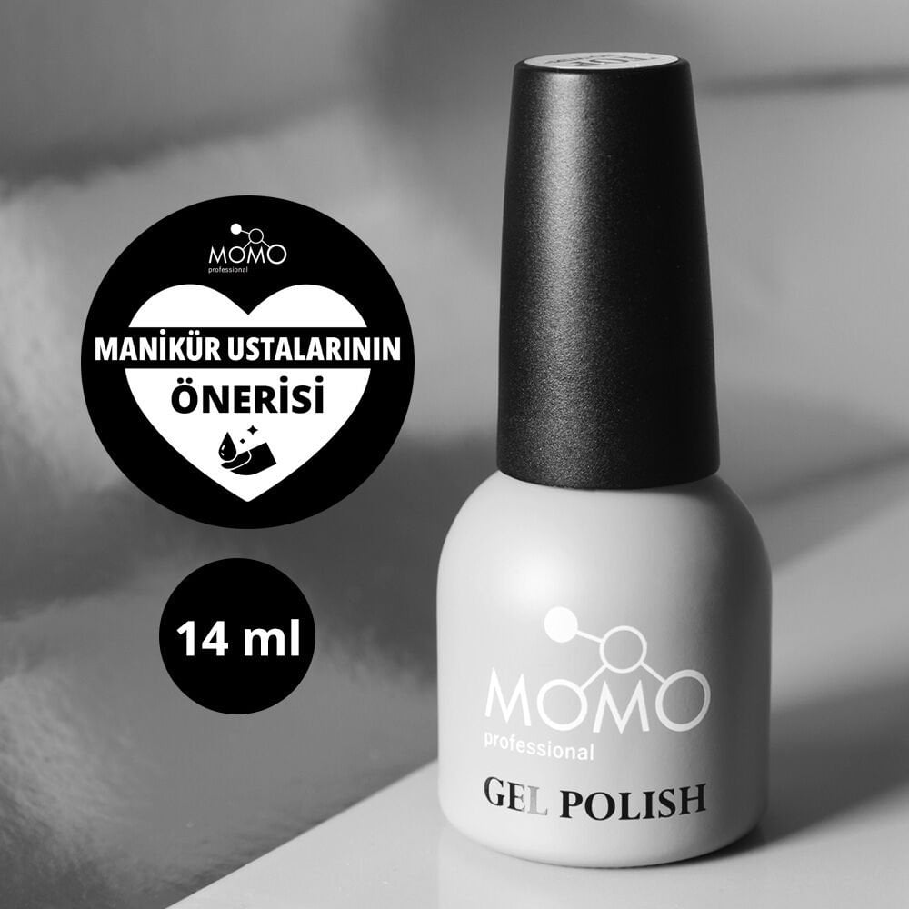 Momo Professional Top Coat, Yapışkansız, 14 ml