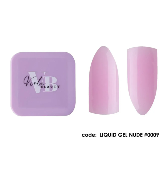 Viola Beauty Liquid Gel Nude #0009 - Akışkan Builder Jel 50 ml