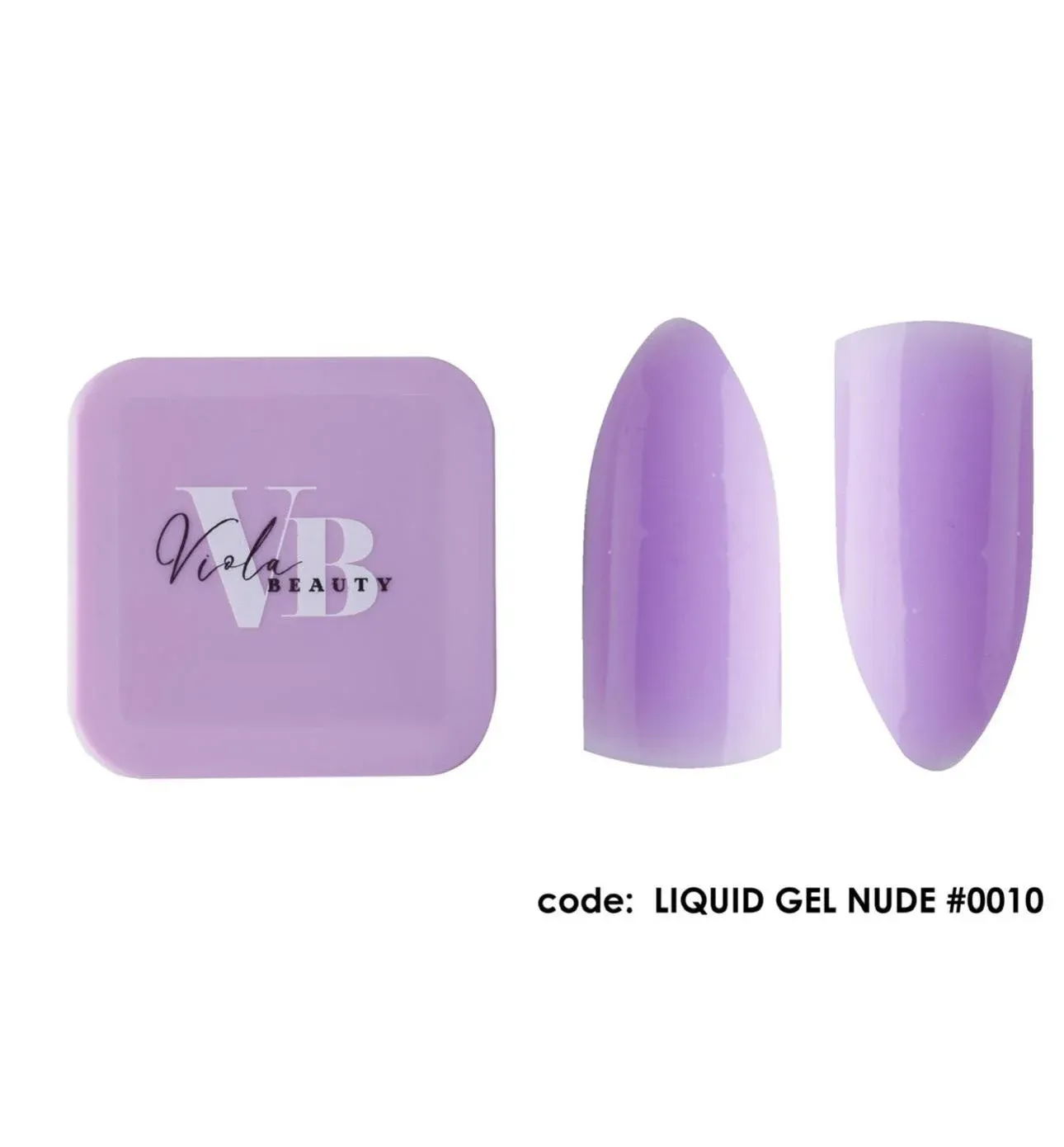 Viola Beauty Liquid Gel Nude #0010 - Akışkan Builder Jel 50 ml