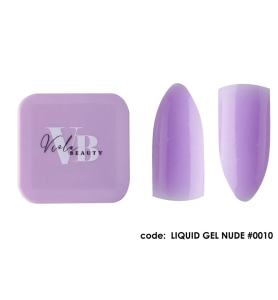 Viola Beauty Liquid Gel Nude #0010 - Akışkan Builder Jel 50 ml