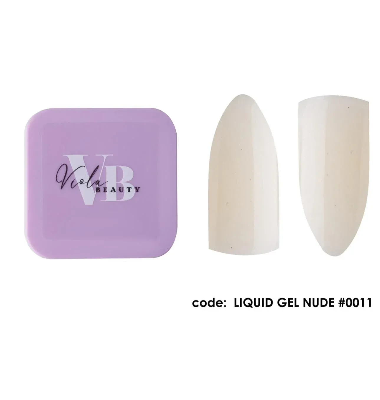 Viola Beauty Liquid Gel Nude #0011 - Akışkan Builder Jel 50 ml
