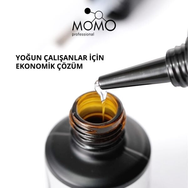 Momo Professional Kalıcı Oje İçin Crystal Top Coat 100 ml – REFILL ŞİŞE