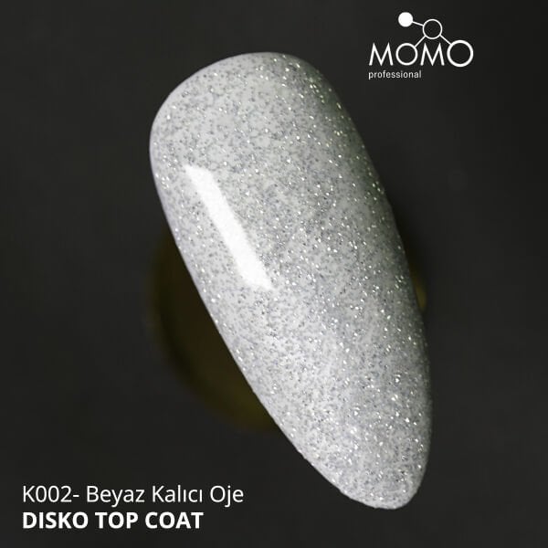 Momo Professional Disko Efekt Top Coat, 10 ml