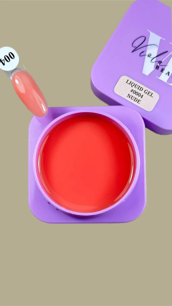 Viola Beauty Liquid Gel Nude #0004 - Akışkan Builder Jel 30 ml