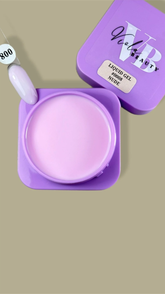 Viola Beauty Liquid Gel Nude #0008 - Akışkan Builder Jel 30 ml