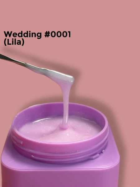 Viola Beauty Liquid Gel Wedding #0001 - Akışkan Işıltılı Jel 50 ml