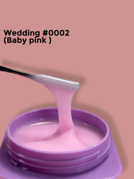 Viola Beauty Liquid Gel Wedding #0002 - Akışkan Işıltılı Jel 50 ml