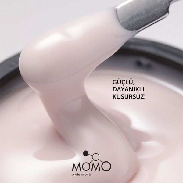 Momo Professional Premium Protez Tırnak Jeli 03, Sütlü Bej, 55 gr