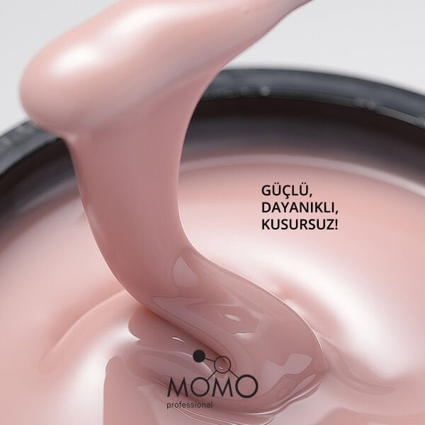 Momo Professional Premium Protez Tırnak Jeli 04, Bej, 35 gr