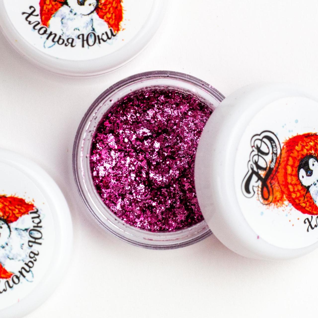 Zoo Yuki Parçacıkları 1263 Pembe Metal (0,5gr)